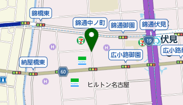 路上駐車場の地図画像