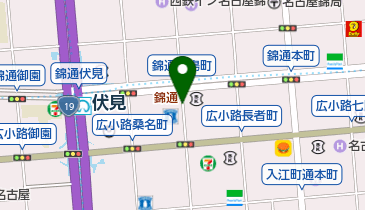 路上駐車場の地図画像