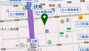 路上駐車場の地図画像