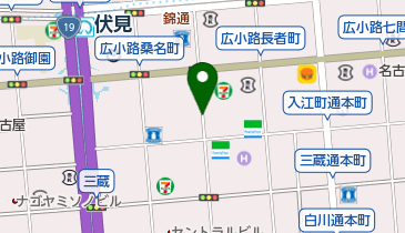 路上駐車場の地図画像