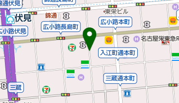 路上駐車場の地図画像