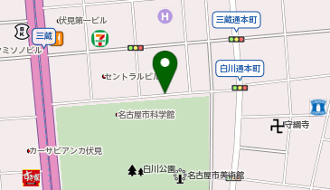 路上駐車場の地図画像