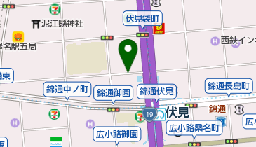 路上駐車場の地図画像