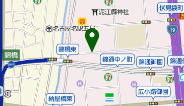 路上駐車場の地図画像