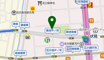 路上駐車場の地図画像