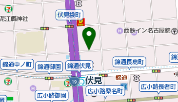 路上駐車場の地図画像
