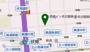 路上駐車場の地図画像