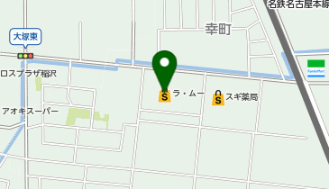 ラ・ムー稲沢店の地図画像