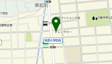Fレンタカー名古屋店の地図画像