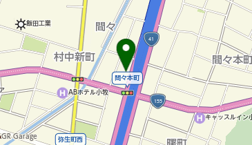 焼肉きんぐ小牧店の地図画像