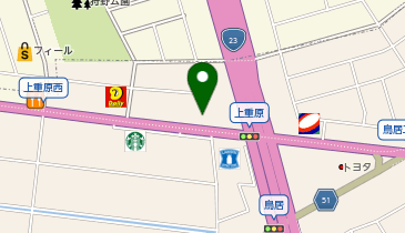 ゆず庵知立店の地図画像