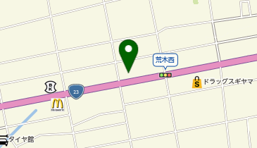 ゆず庵豊橋新栄店の地図画像