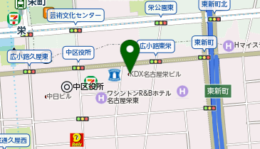 カフェ・ベローチェ栄四丁目広小路通店の地図画像