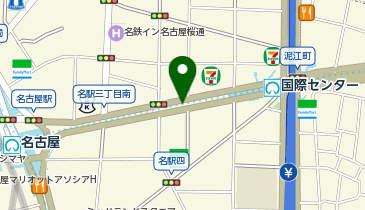 星乃珈琲店名古屋ユニモール店の地図画像