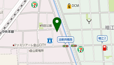 星乃珈琲店新堀川店の地図画像