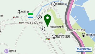 鳥羽市役所西庁舎の地図画像