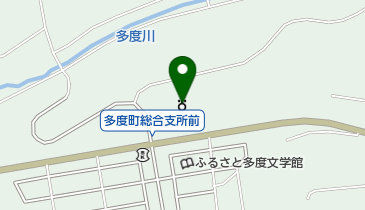 多度地区市民センターの地図画像