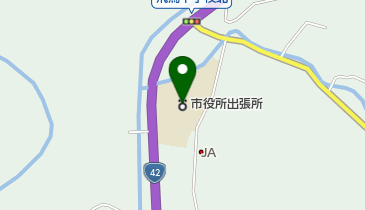 熊野市役所飛鳥出張所の地図画像