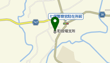 大紀町役場七保支所の地図画像