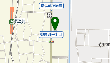 四日市市塩浜地区市民センターの地図画像