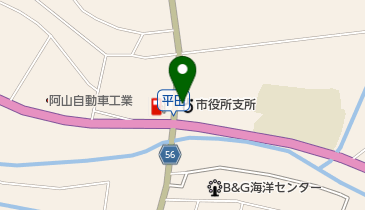 伊賀市大山田支所の地図画像