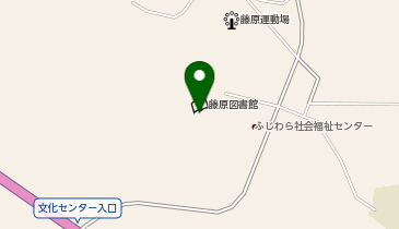いなべ市藤原支所の地図画像