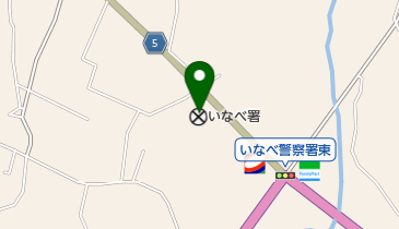 いなべ警察署の地図画像