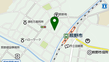 津地方法務局熊野支局の地図画像
