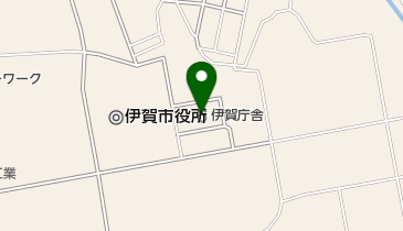 伊賀保健所の地図画像