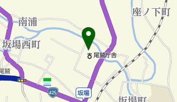 尾鷲保健福祉事務所の地図画像