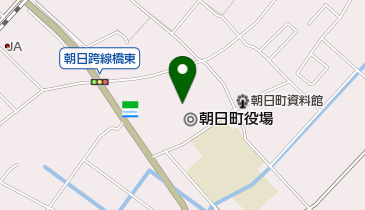 朝日町保健福祉センターの地図画像