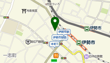 伊勢市健康福祉ステーションの地図画像