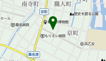 桑名市立教まちづくり拠点施設の地図画像