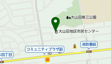 桑名市大山田まちづくり拠点施設の地図画像