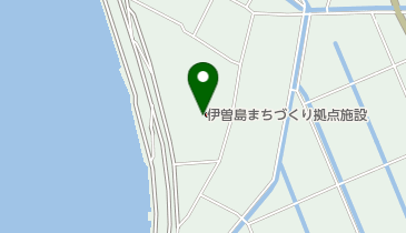 桑名市伊曽島まちづくり拠点施設の地図画像