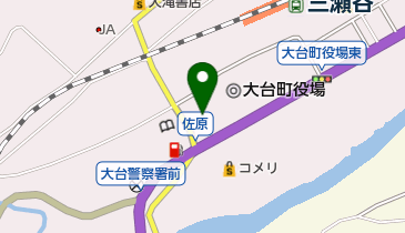 奥伊勢消防署の地図画像