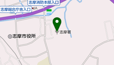 志摩消防署の地図画像