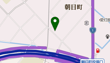 四日市市北消防署朝日川越分署の地図画像