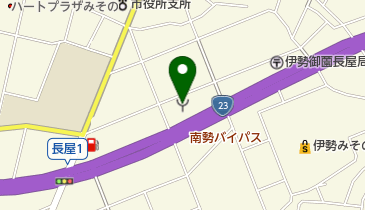 伊勢市消防署御薗分署の地図画像