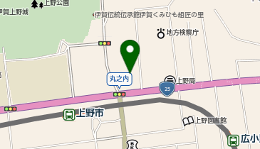 伊賀簡易裁判所の地図画像