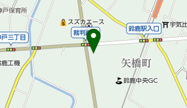 鈴鹿簡易裁判所の地図画像