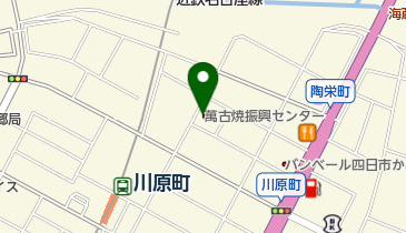 四日市市萬古焼振興センター(ばんこくの里会館)の地図画像