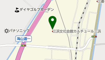 四日市市三浜文化会館カルチュール三浜の地図画像