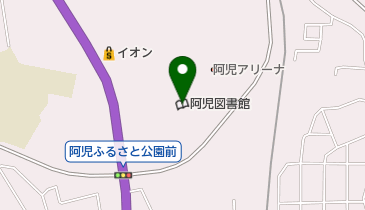 志摩市立阿児図書館の地図画像