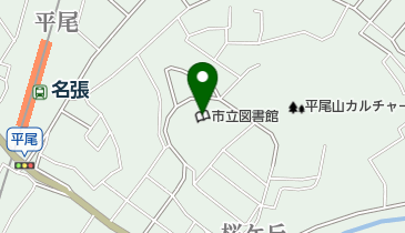 名張市立図書館すなおの地図画像