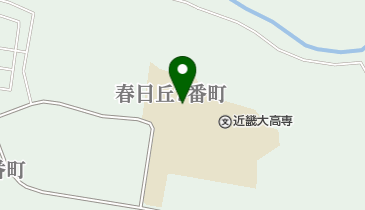 近畿大学工業高等専門学校図書館の地図画像