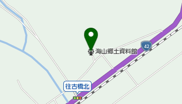 海山郷土資料館の地図画像