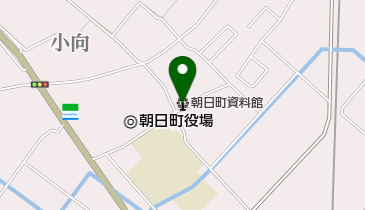 朝日町資料館の地図画像