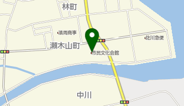 尾鷲市民文化会館の地図画像