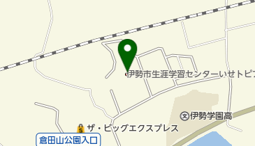 伊勢市生涯学習センターいせトピアの地図画像